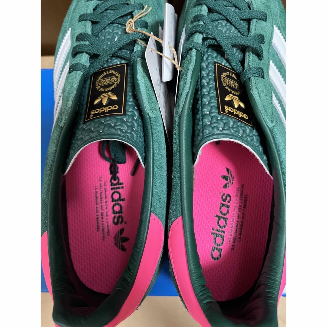 adidas Gazelle Indoor アディダス ガゼル グリーン ピンク 8