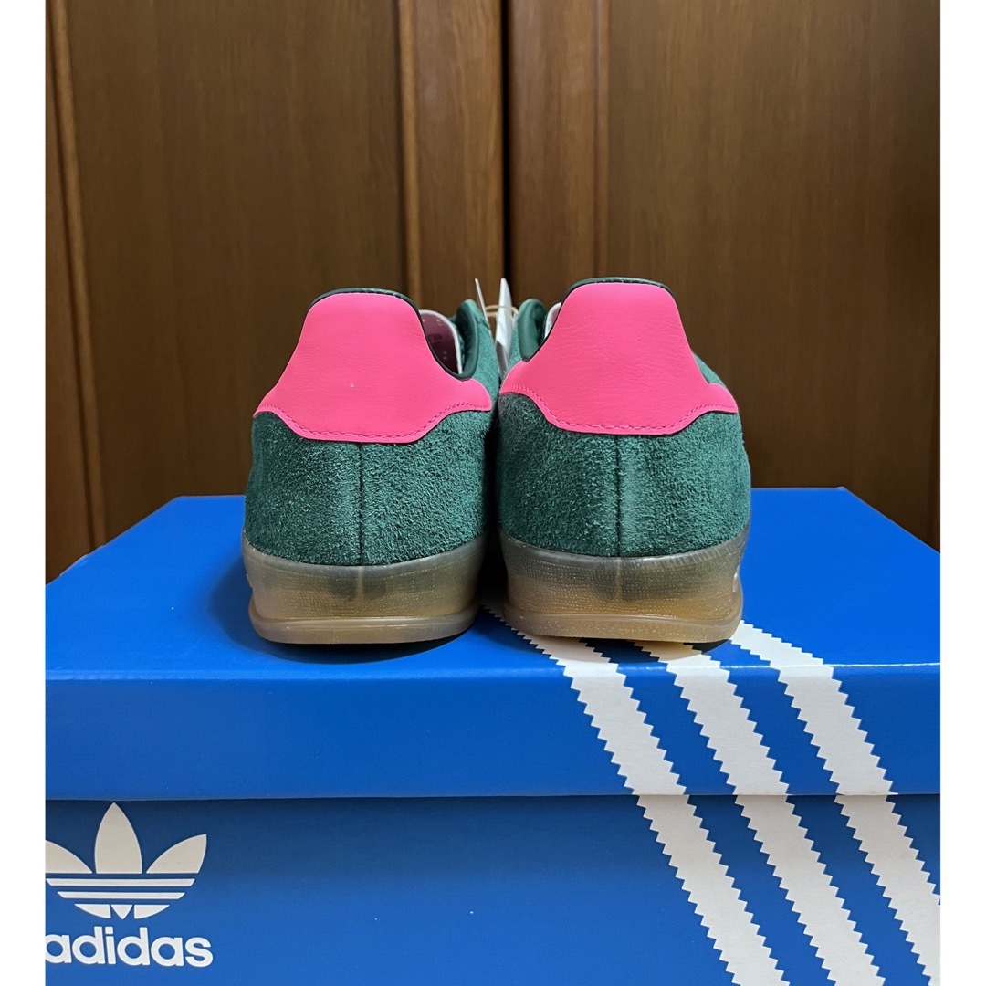 adidas Gazelle Indoor アディダス ガゼル グリーン ピンク 7