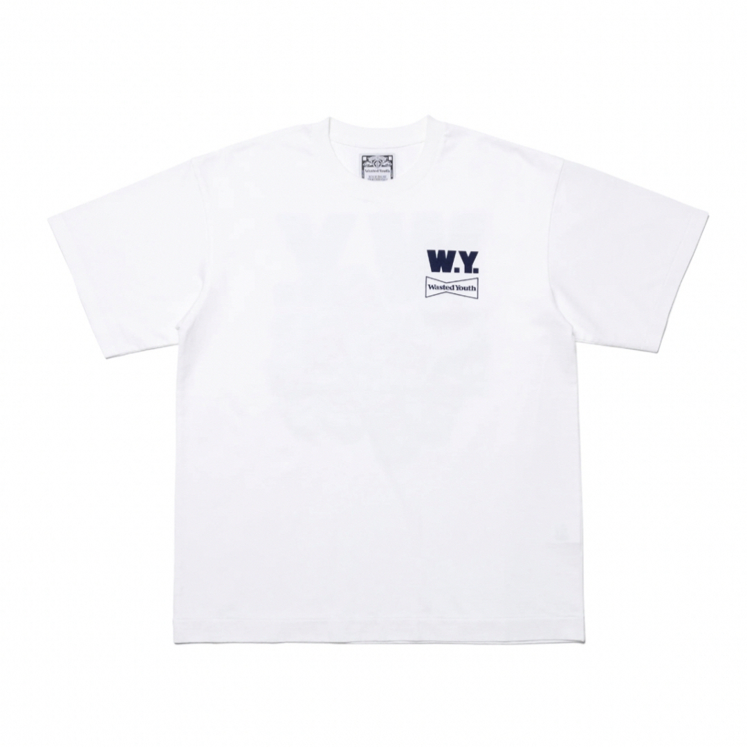 Wasted Youth x Budweiser S/S T　白　Lサイズ