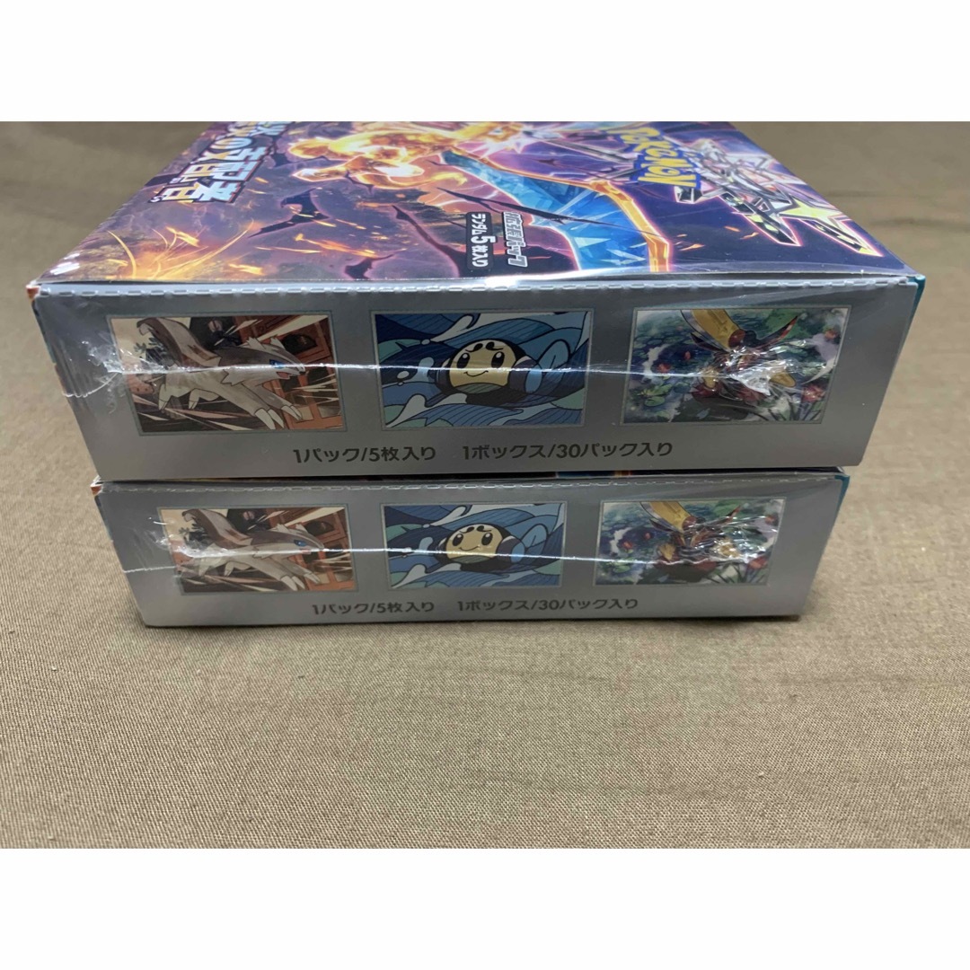 ポケモン　黒炎の支配者　シュリンク付2BOX 未開封