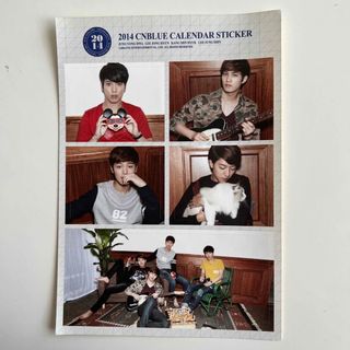 シーエヌブルー(CNBLUE)のCNBLUEステッカー、ヨンファ ・ジョンヒョン・ミニョク・ジョンシン (ミュージシャン)