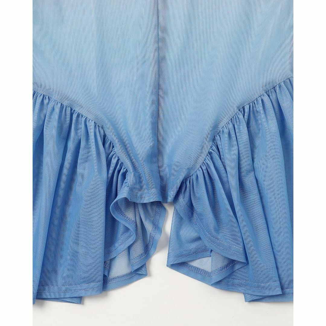 新品 POPPY あさぎーにょアーチギャザーシースルートップス グラデーション 新品 POPPY あさぎーにょアーチギャザーシースルートップス グラデーション