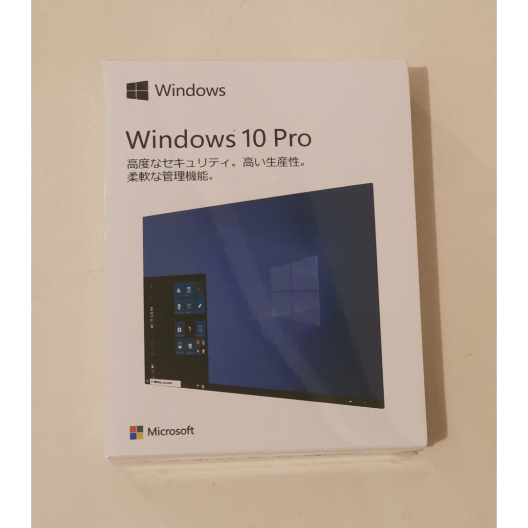 【新品未開封】 Microsoft Windows10 Pro パッケージ