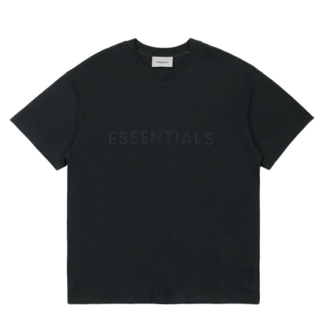 すぐ発送！essentials 半袖　Tシャツ　フロントロゴ　L