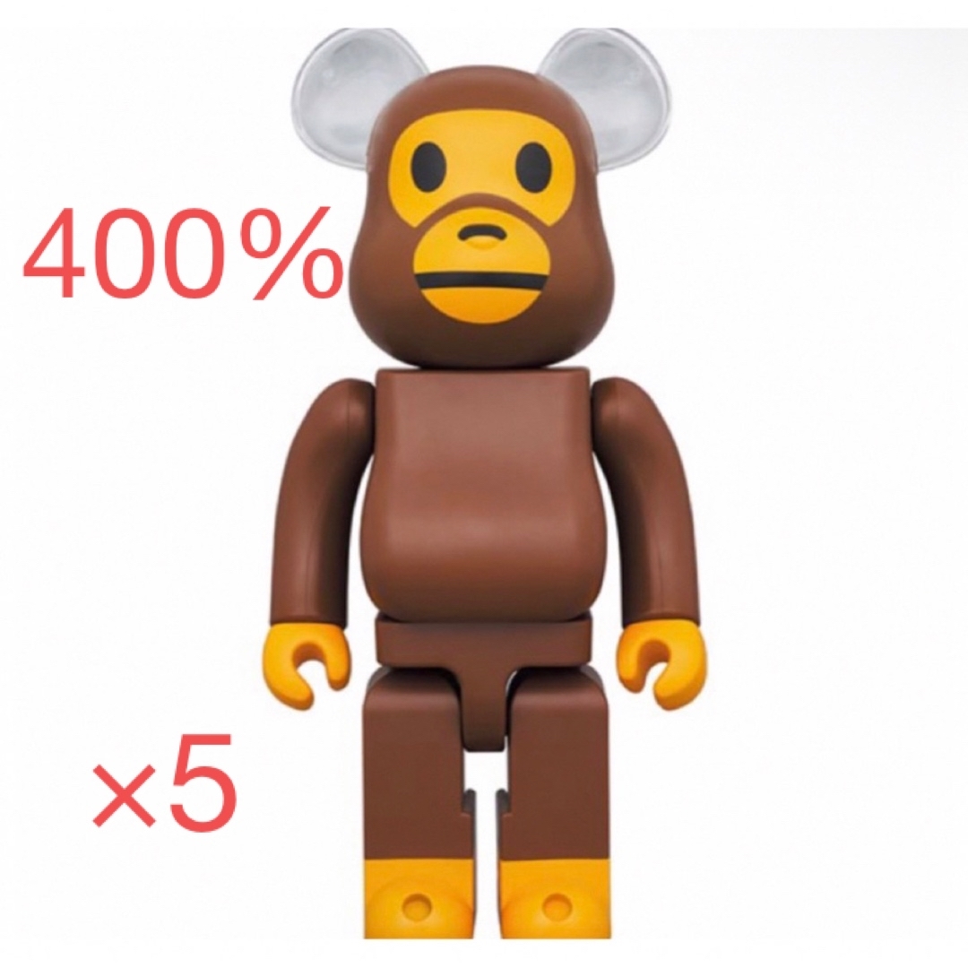 BE@RBRICK BABY MILO EAR CLEAR Ver. 400%エンタメ/ホビー