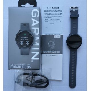 ガーミン(GARMIN)のGARMIN Foreathlete245 黒(その他)