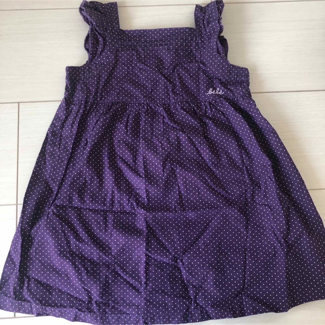 BeBe(ベベ)のBeBe ワンピース　95 女の子 キッズ/ベビー/マタニティのキッズ服女の子用(90cm~)(ワンピース)の商品写真