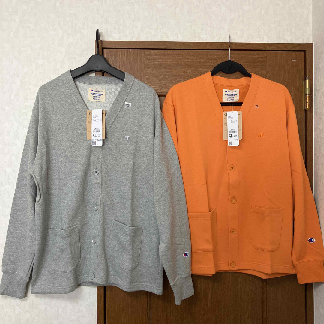 即決 新品 Champion チャンピオン ワンポイントウラケカーデ