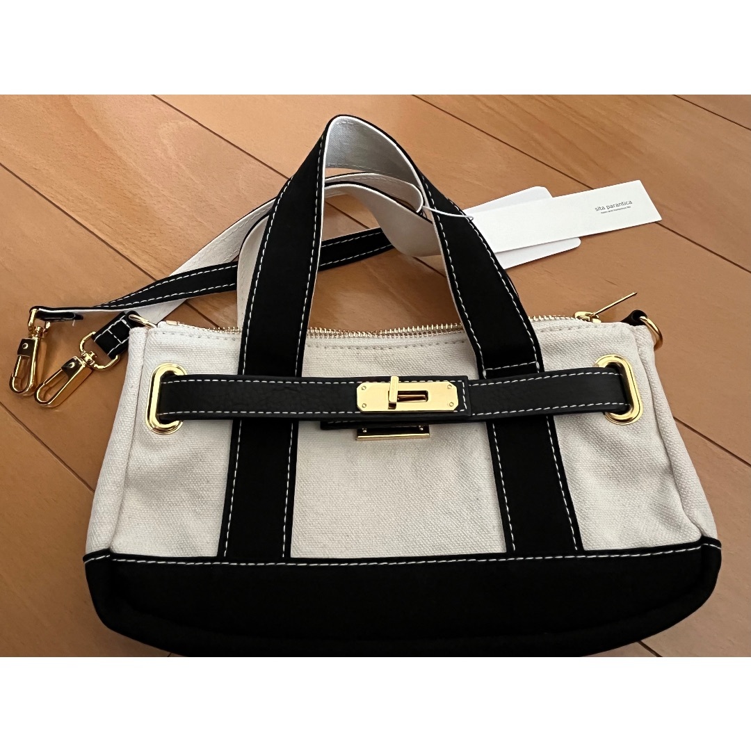 DEUXIEME CLASSE(ドゥーズィエムクラス)の【タグ付未使用】Sita parantica TOTE POUCH ミニバッグ レディースのバッグ(ショルダーバッグ)の商品写真