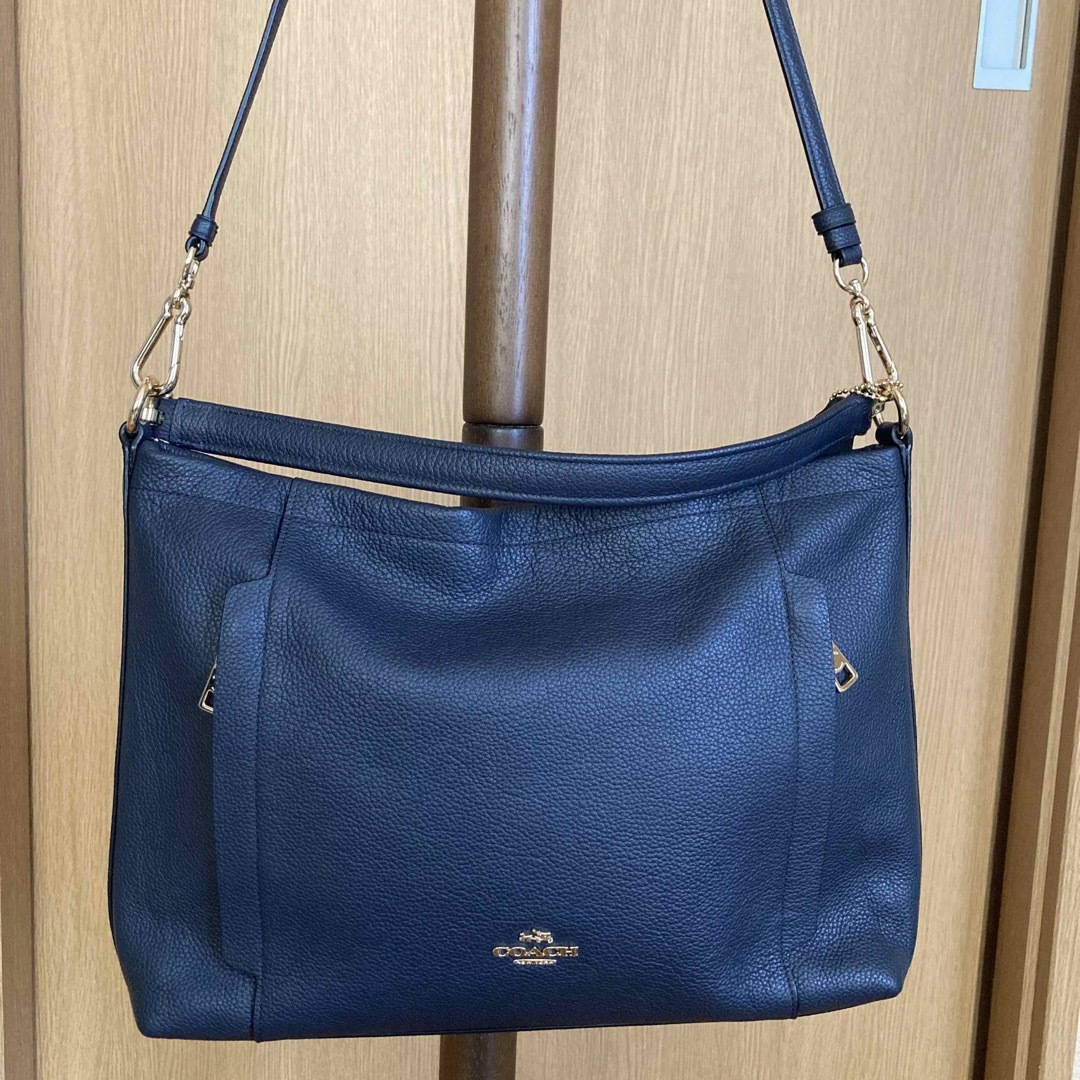 COACH COACH スカウトホーボー ぺプルドレザー ショルダーバッグ 2wayの通販 by nandemoshop|コーチならラクマ COACH スカウトホーボー ぺプルドレザー ショルダーバッグ 2way