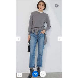 23区 - 【CLASSY.1月号掲載】 23区DENIM ボーイフィット パンツの通販