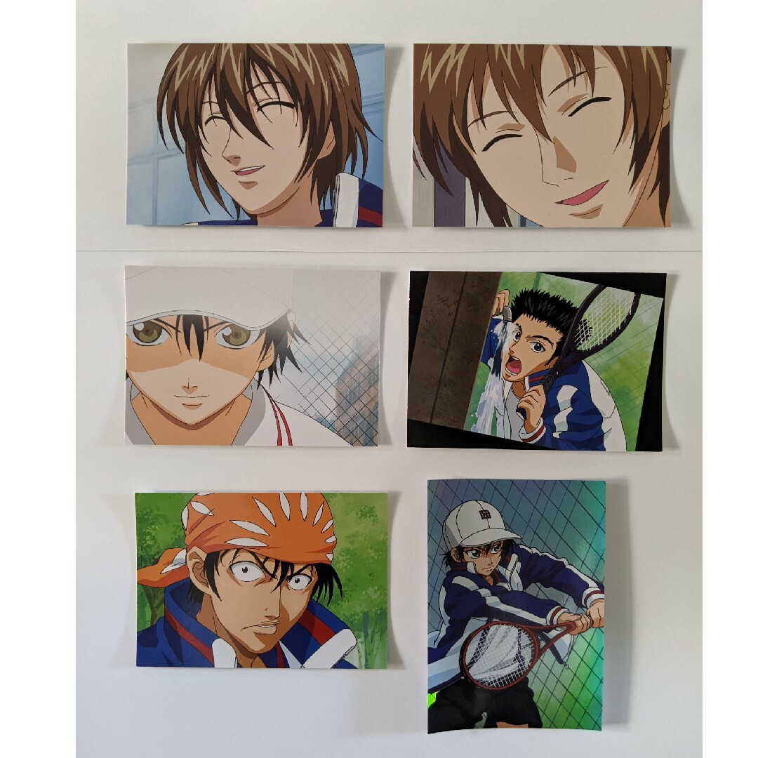 KONAMI(コナミ)のテニスの王子様　ブロマイド6枚セット エンタメ/ホビーのアニメグッズ(カード)の商品写真