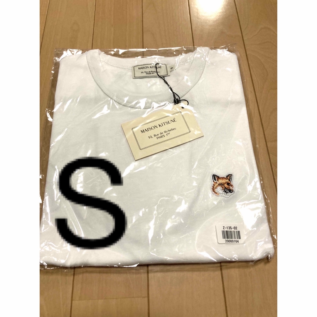 MAISON KITSUNE'(メゾンキツネ)のSALE 22 S メゾンキツネ　ワンフォックス　Tシャツ レディースのトップス(Tシャツ(半袖/袖なし))の商品写真