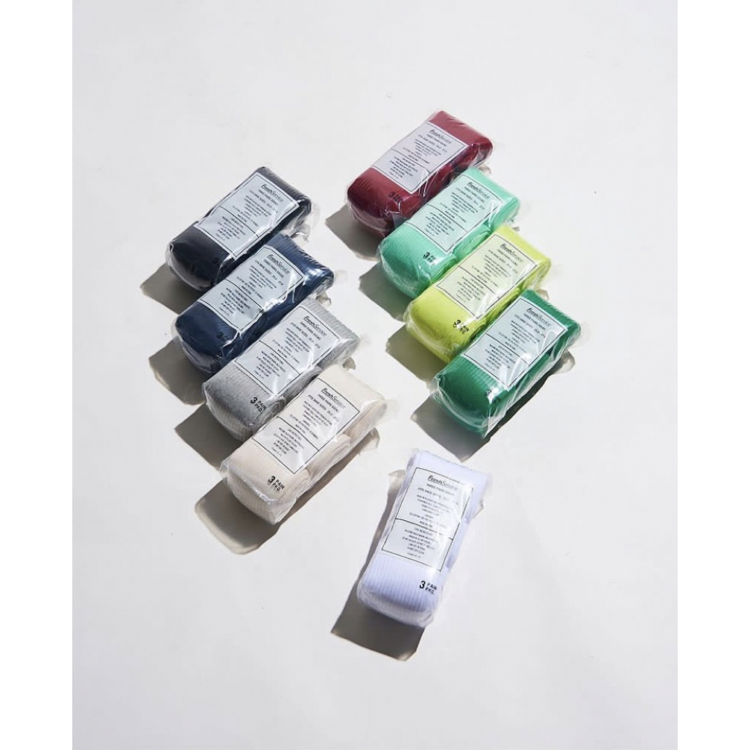 Graphpaper(グラフペーパー)の【新品】FreshService ORIGINAL SOCKS【2足】ソックス メンズのレッグウェア(ソックス)の商品写真