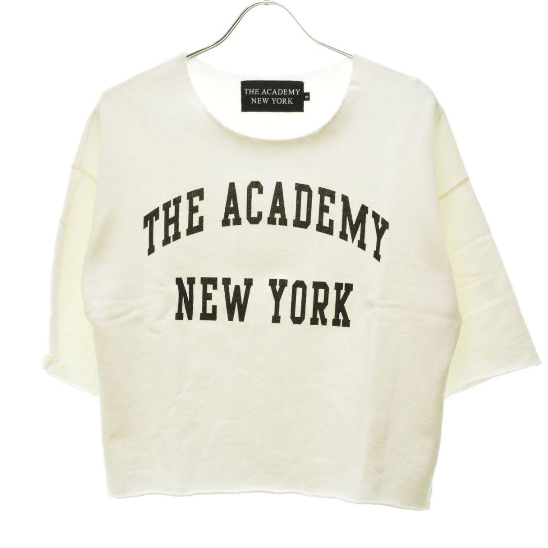 【THEACADEMYNEWYORK】CROPPED CUT OFF SWEAT