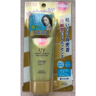 コーセーコスメポート(KOSE COSMEPORT)のサンカット パーフェクトUV エッセンス スーパーウォータープルーフ(60g)(日焼け止め/サンオイル)