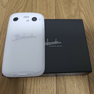 バルミューダ(BALMUDA)のBALMUDA phone ホワイト(スマートフォン本体)