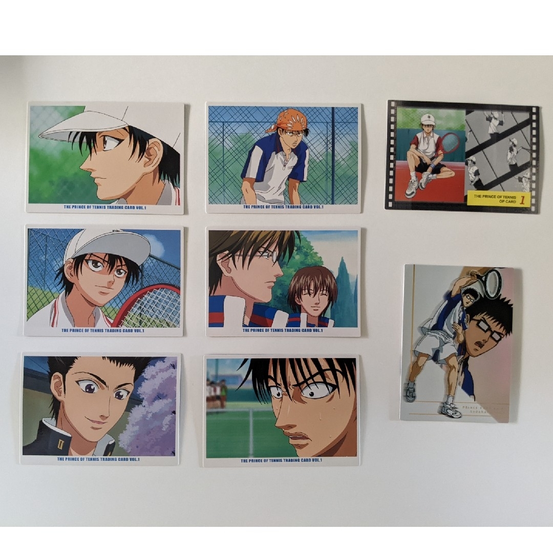 テニスの王子様　トレーディングカード8枚セット エンタメ/ホビーのアニメグッズ(カード)の商品写真