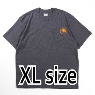 ラッツ(RATS)のRATS ラッツ  CIRCLE POCKET TEE Tシャツ　グレー　XL(Tシャツ/カットソー(半袖/袖なし))