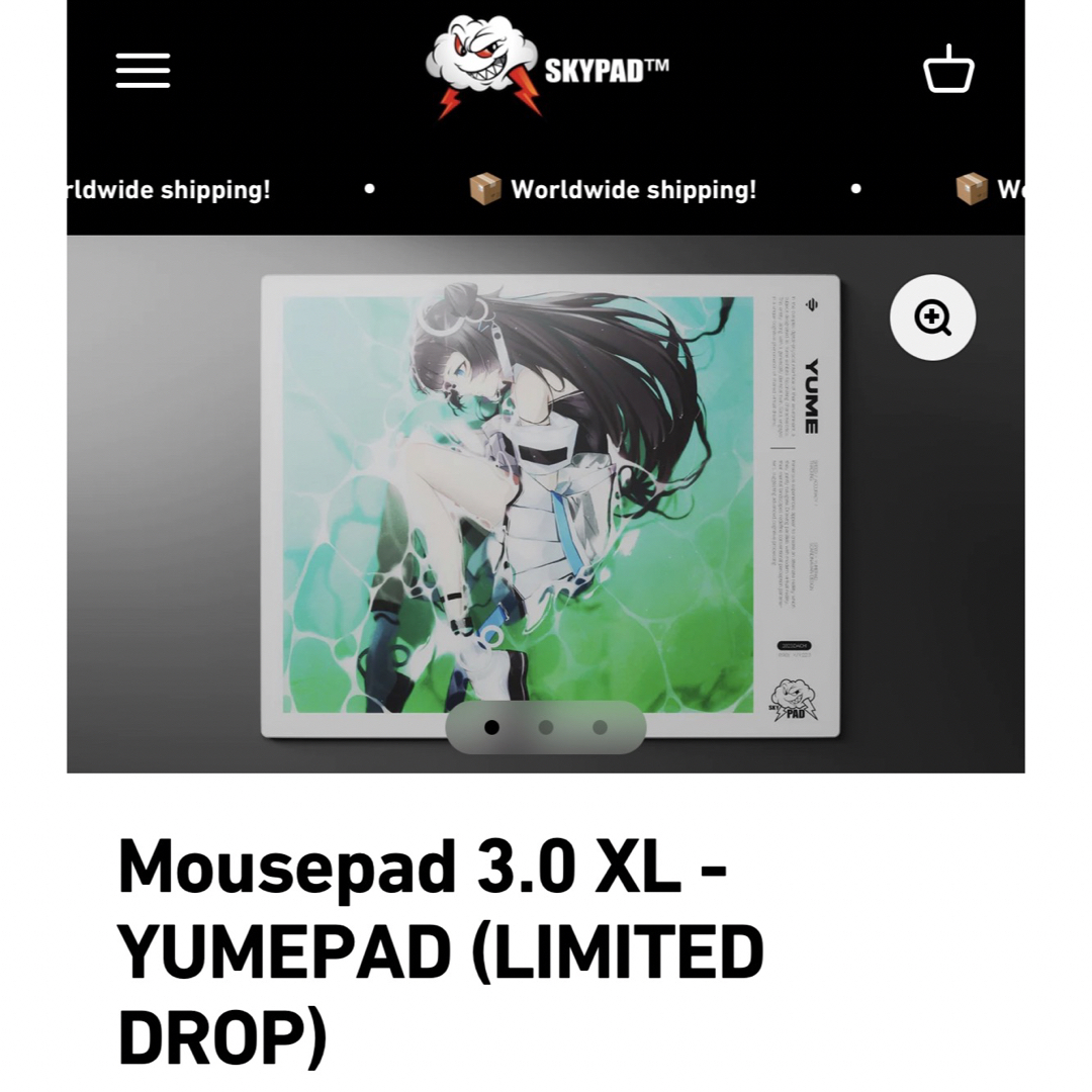 2022新作 SkyPAD Mousepad 3.0 XL - YUMEPAD - formaris.com.br