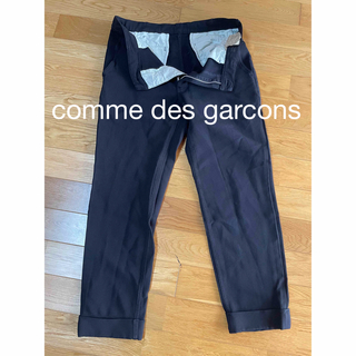 コムデギャルソン(COMME des GARCONS)のcomme des garconsコムデギャルソン縮絨パンツ(スラックス)
