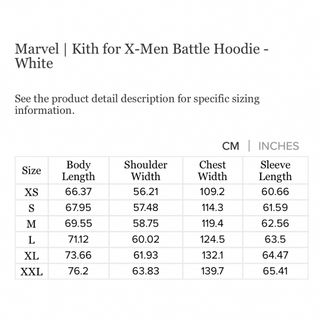 KITH - Kith for Marvel X-Men Battle Hoodie XXLの通販 by でぶ ...