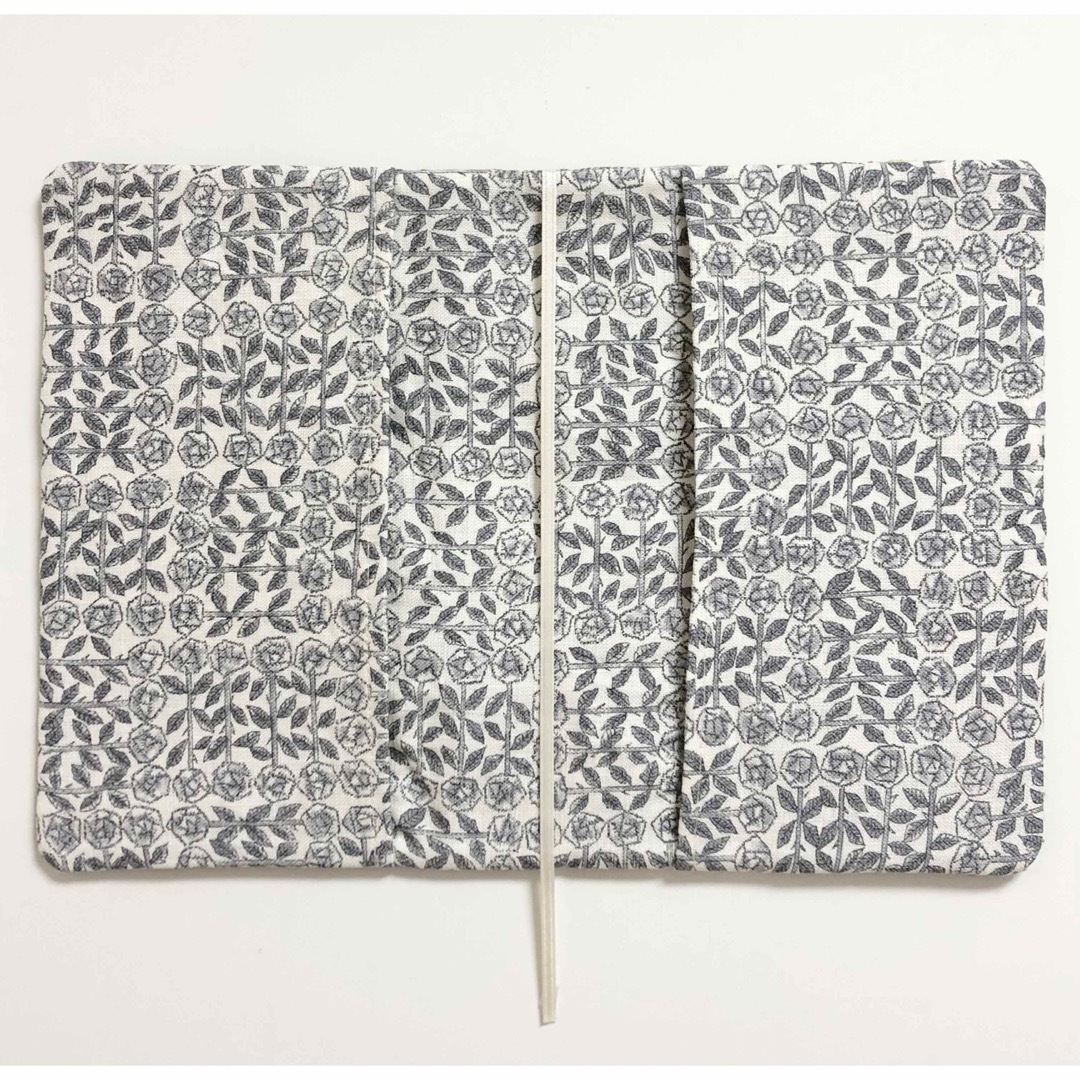 mina perhonen - ハンドメイド パッチワーク ブックカバー 手帳カバー ... ハンドメイド パッチワーク ブックカバー 手帳カバー 文庫本 ミナペルホネン 3