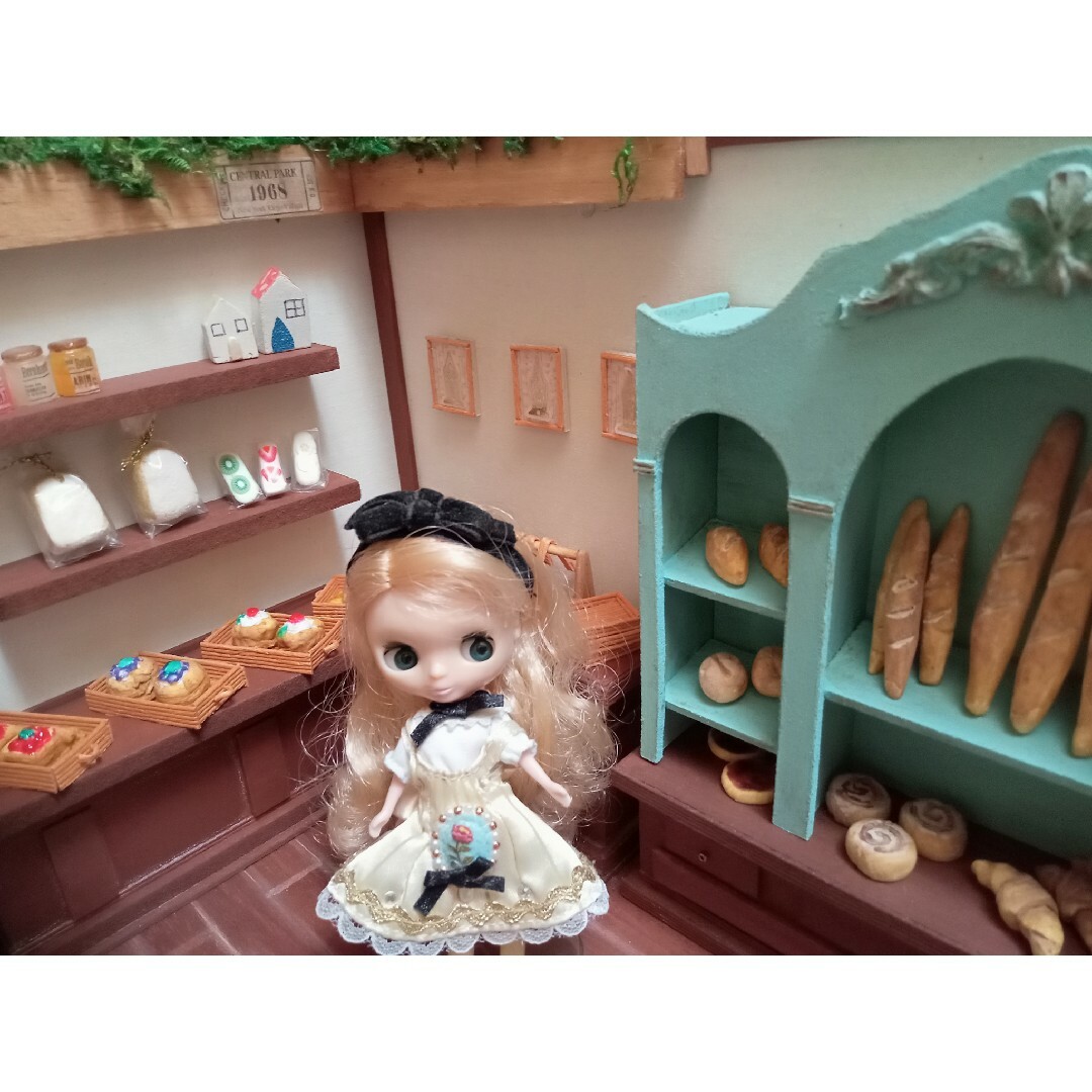 ベーカリーショップ✤プチブライス✤シルバニアドールハウス ベーカリーショップ✤プチブライス✤シルバニアドールハウス