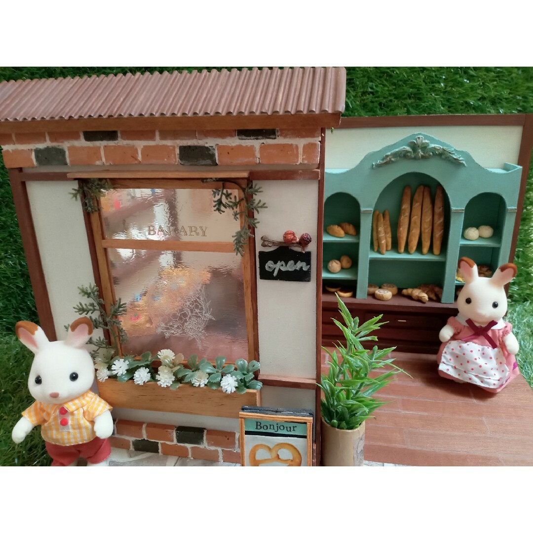 ベーカリーショップ✤プチブライス✤シルバニアドールハウス ベーカリーショップ✤プチブライス✤シルバニアドールハウス