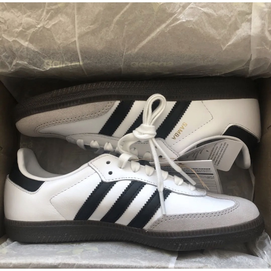 adidas Samba OG Cloud White 24.5 在原みゆ紀