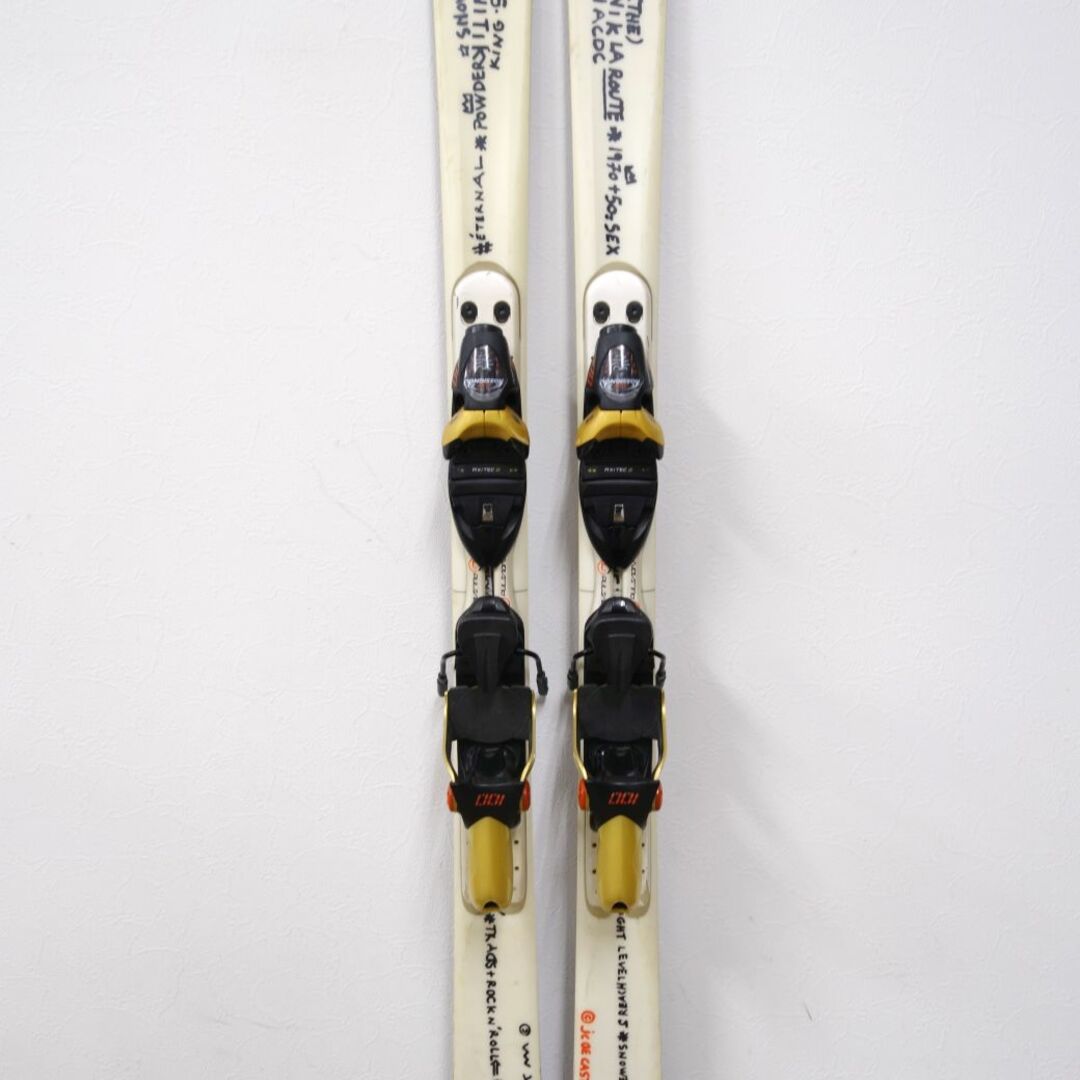 ロシニョール ROSSIGNOL カービング スキー JC de Castelbajac 160cm センター67ｍｍ ビンディング POWER  100 アウトドア