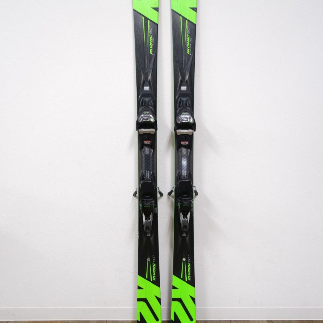 ケーツー K2 カービング スキー IKONIC 80ti 170cm ビンディング MARKER MXC TCX120 基礎スキー アウトドア  重量実測：3110g（1本あたり)
