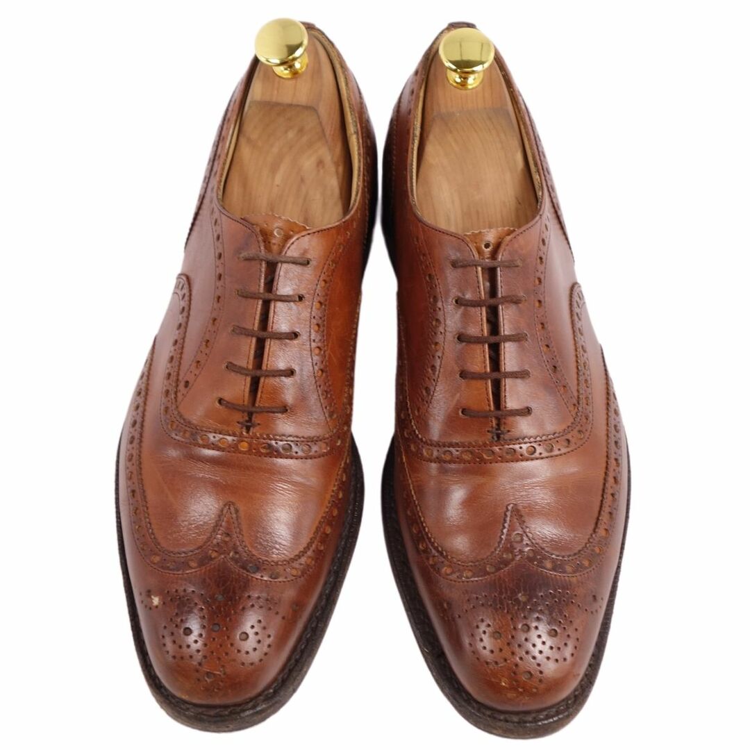 美品 チャーチ Church's レザーシューズ オックスフォードシューズ CHETWYND チェットウィンド 革靴 メンズ 70F(26cm相当) ブラウン