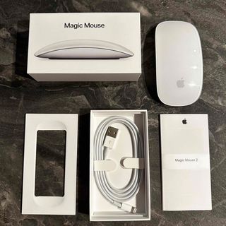 アップル(Apple)のApple Magic Mouse 2 MLA02J/A [シルバー](PC周辺機器)