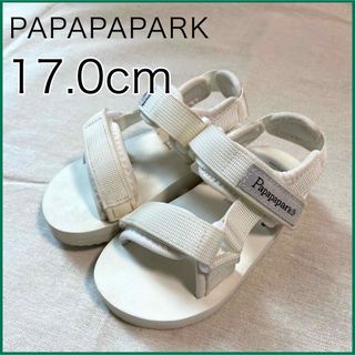 PAPAPAPARK - PAPAPAPARK スポサン　17cm スポーツサンダル