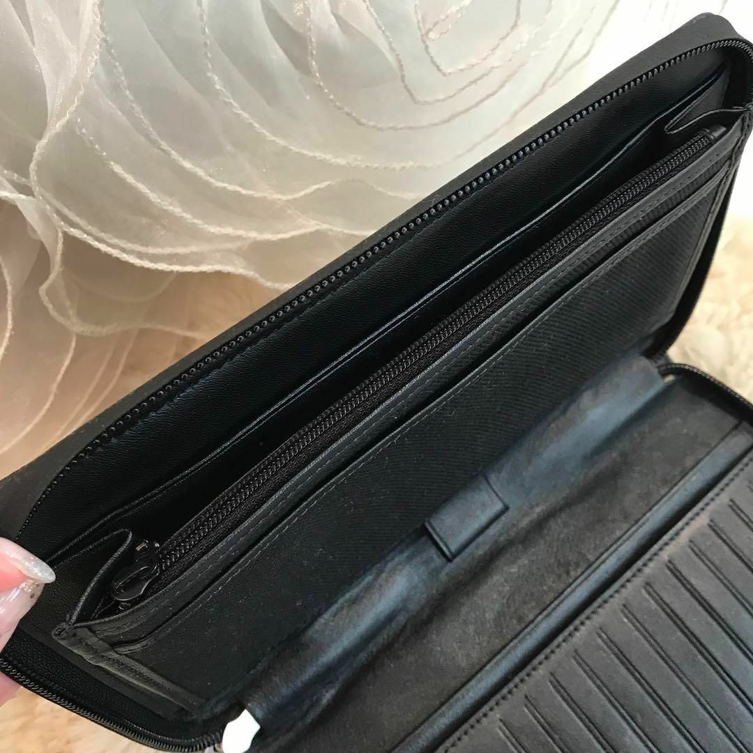 ☆美品☆dunhill セカンドバッグ トラベルバッグ オーガナイザー レザー-