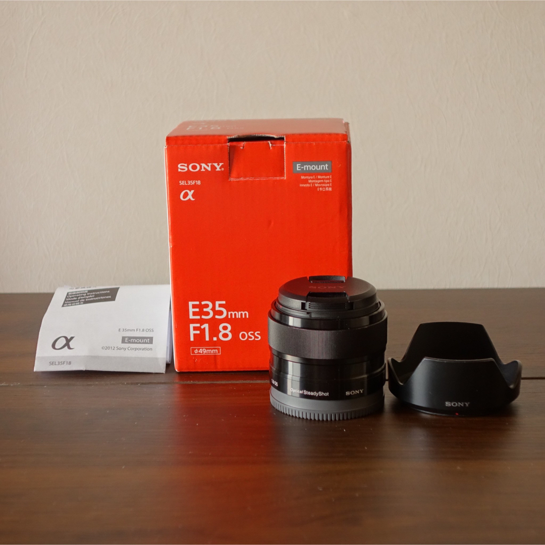 SONY - SONY E35 F1.8 SEL35F18 OSSの通販 by oshietegoo's shop