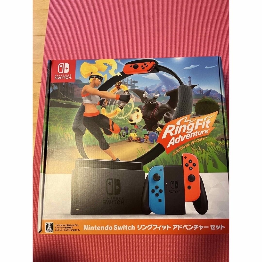 Nintendo Switch リングフィット アドベンチャー セット/Switの通販 by