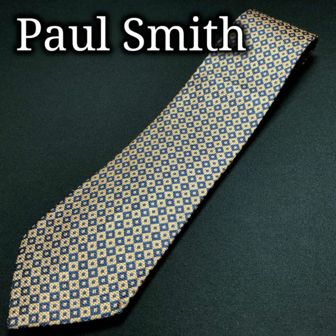 Paul Smith(ポールスミス)のポールスミス チェック ネイビー ネクタイ A107-J02 メンズのファッション小物(ネクタイ)の商品写真
