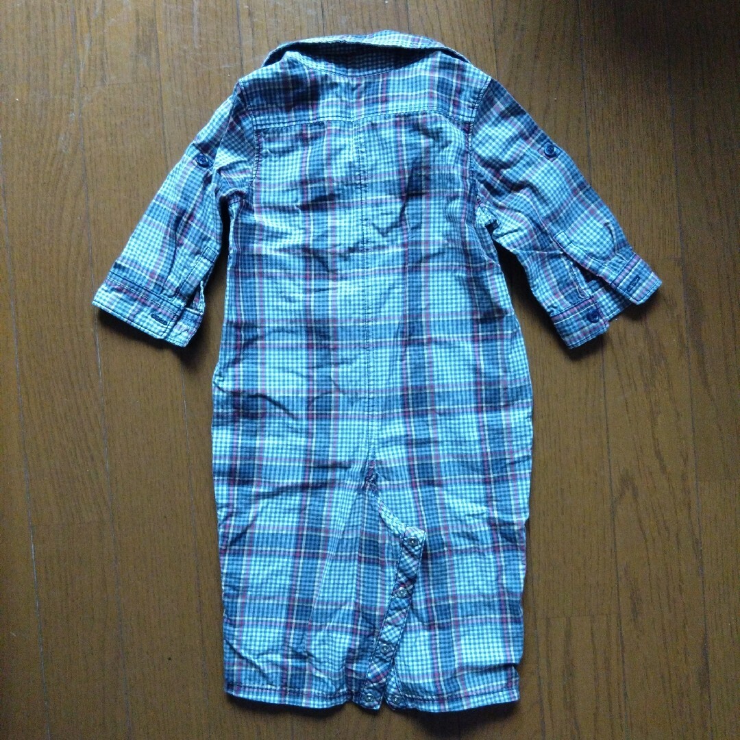 babyGAP(ベビーギャップ)のベビーGAP　ロンパース　カバーオール　シャツ キッズ/ベビー/マタニティのベビー服(~85cm)(ロンパース)の商品写真