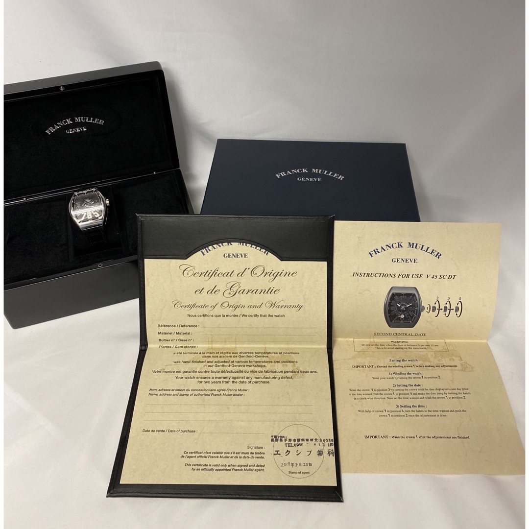 爆買い最新作 FRANCK MULLER - 数回美品 定価121万 フランク・ミュラー