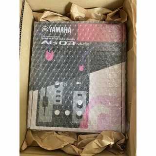 新品 YAMAHA AG03 MK2 BLACK ヤマハ ライブストリーミング(ミキサー)