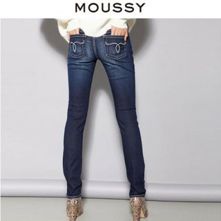 マウジー(moussy)のMOUSSY　マウジー　NYLON fit Straight Slim　27(デニム/ジーンズ)