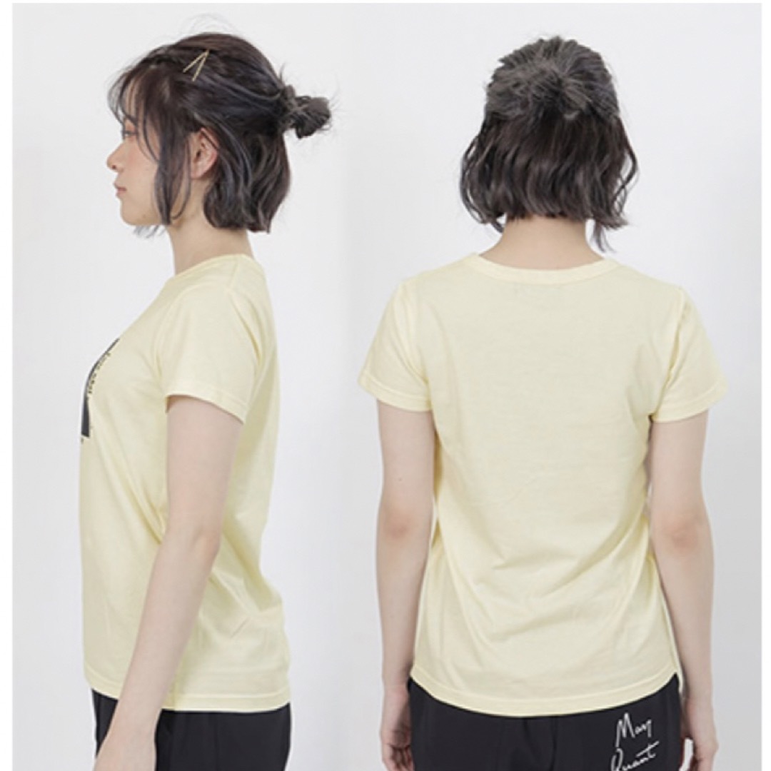MARY QUANT(マリークワント)のmary quant♡フォトプリントミニＴシャツアイボリー新品タグ付き レディースのトップス(Tシャツ(半袖/袖なし))の商品写真