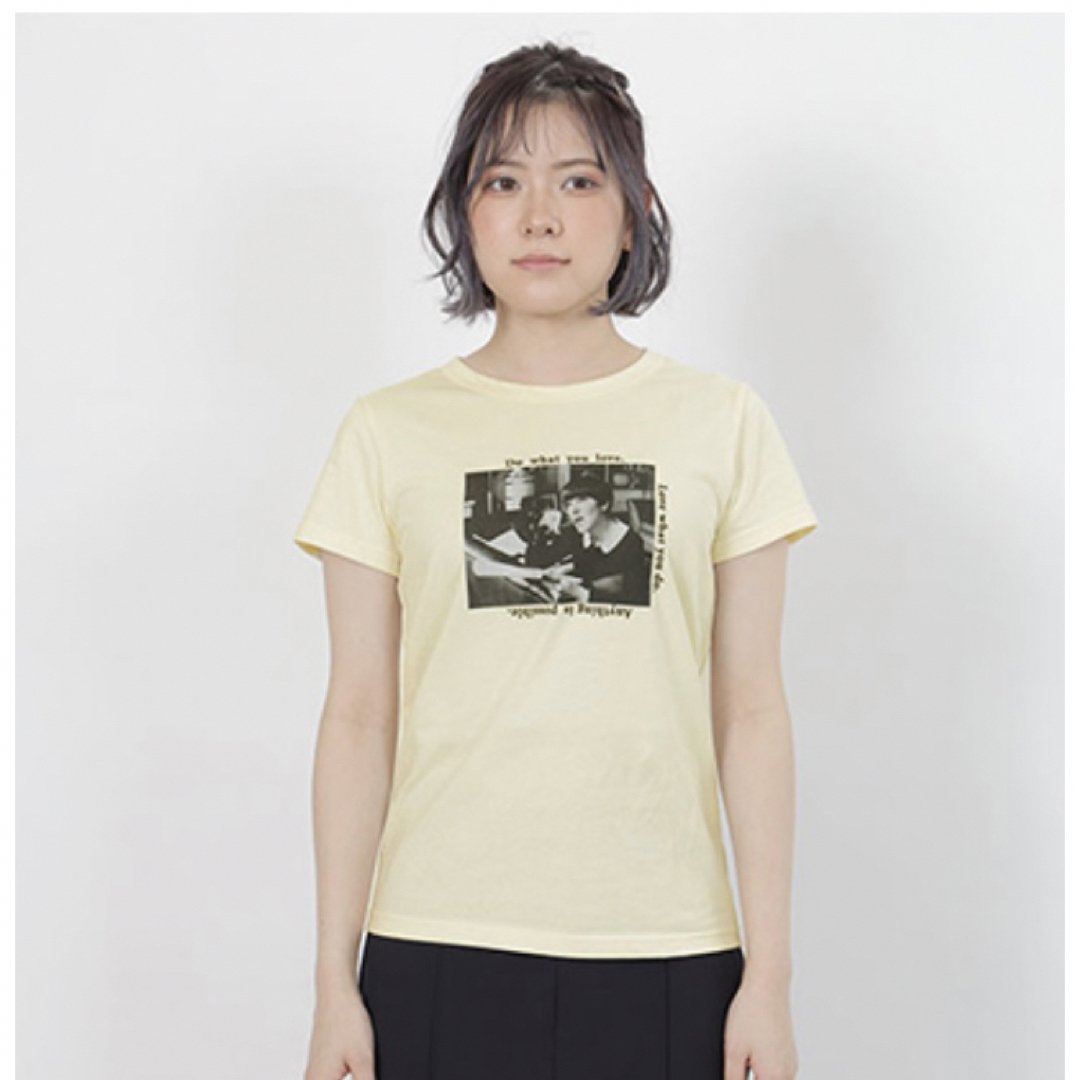 MARY QUANT(マリークワント)のmary quant♡フォトプリントミニＴシャツアイボリー新品タグ付き レディースのトップス(Tシャツ(半袖/袖なし))の商品写真