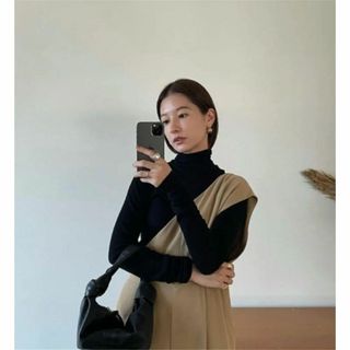 クラネ(CLANE)の【CLANE】ONE SHOULDER STRAIGHT ALL IN ONE(オールインワン)