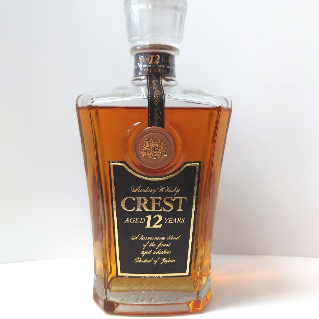 未開栓 SUNTORY サントリー CREST クレスト12年