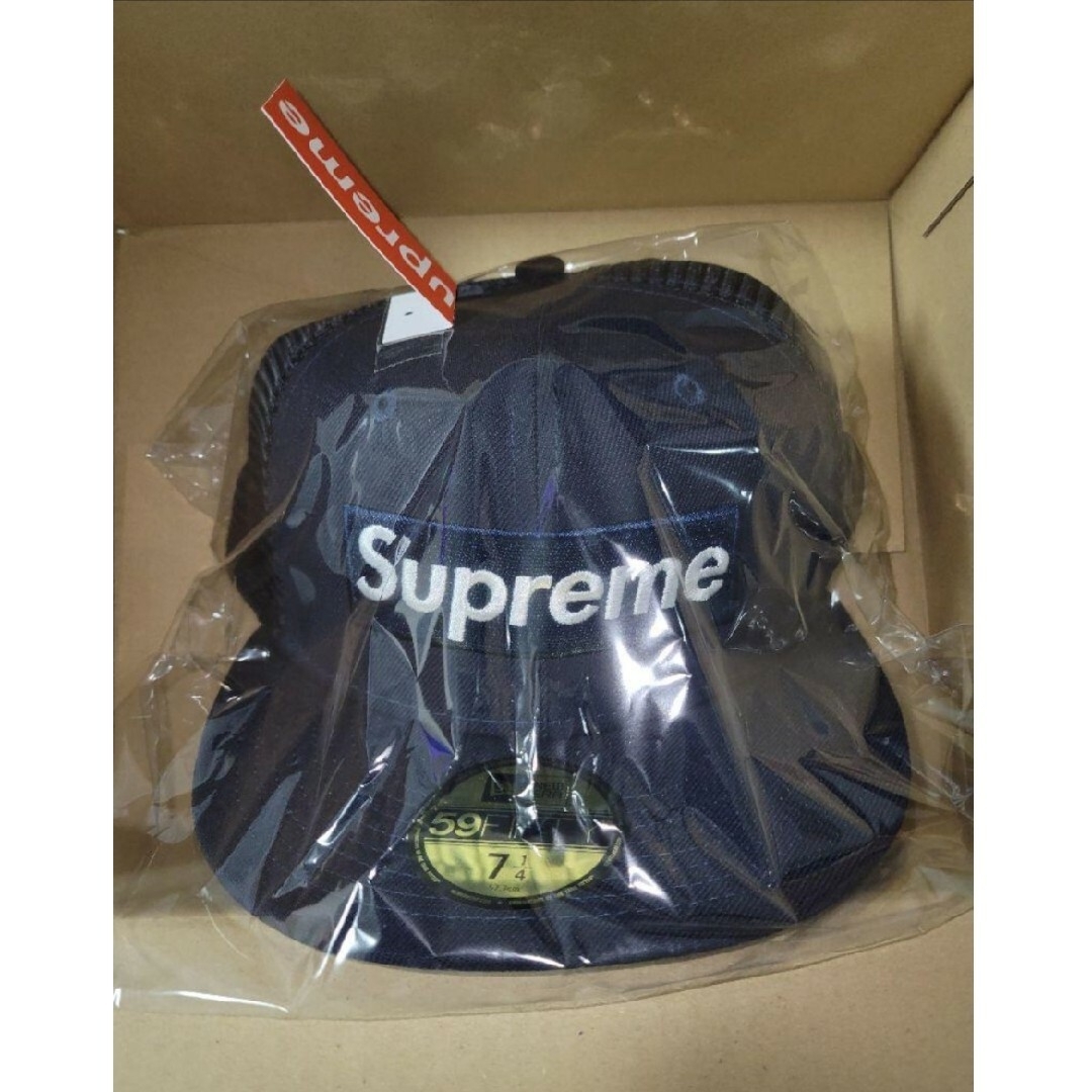 Supreme(シュプリーム)の133　シュプリーム　ボックス ロゴ メッシュ バック New Era メンズの帽子(キャップ)の商品写真