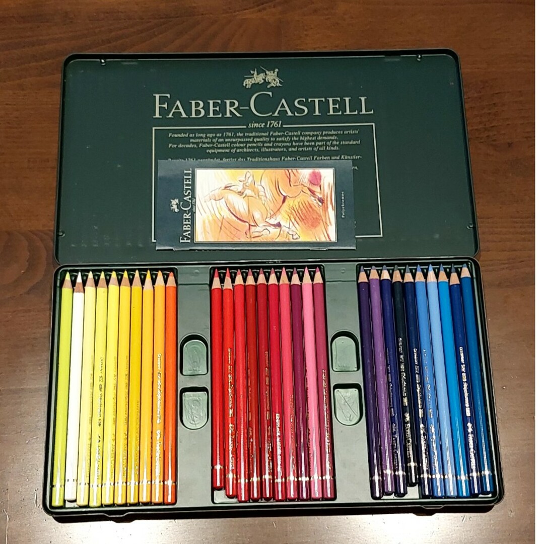 FABER-CASTELL ポリクロモス　60色（缶入り）エンタメ/ホビー