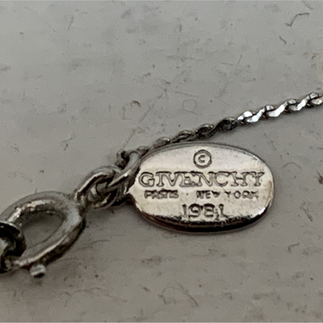 GIVENCHY - GIVENCHY VINTAGE 1981s キューブトップ チェーン